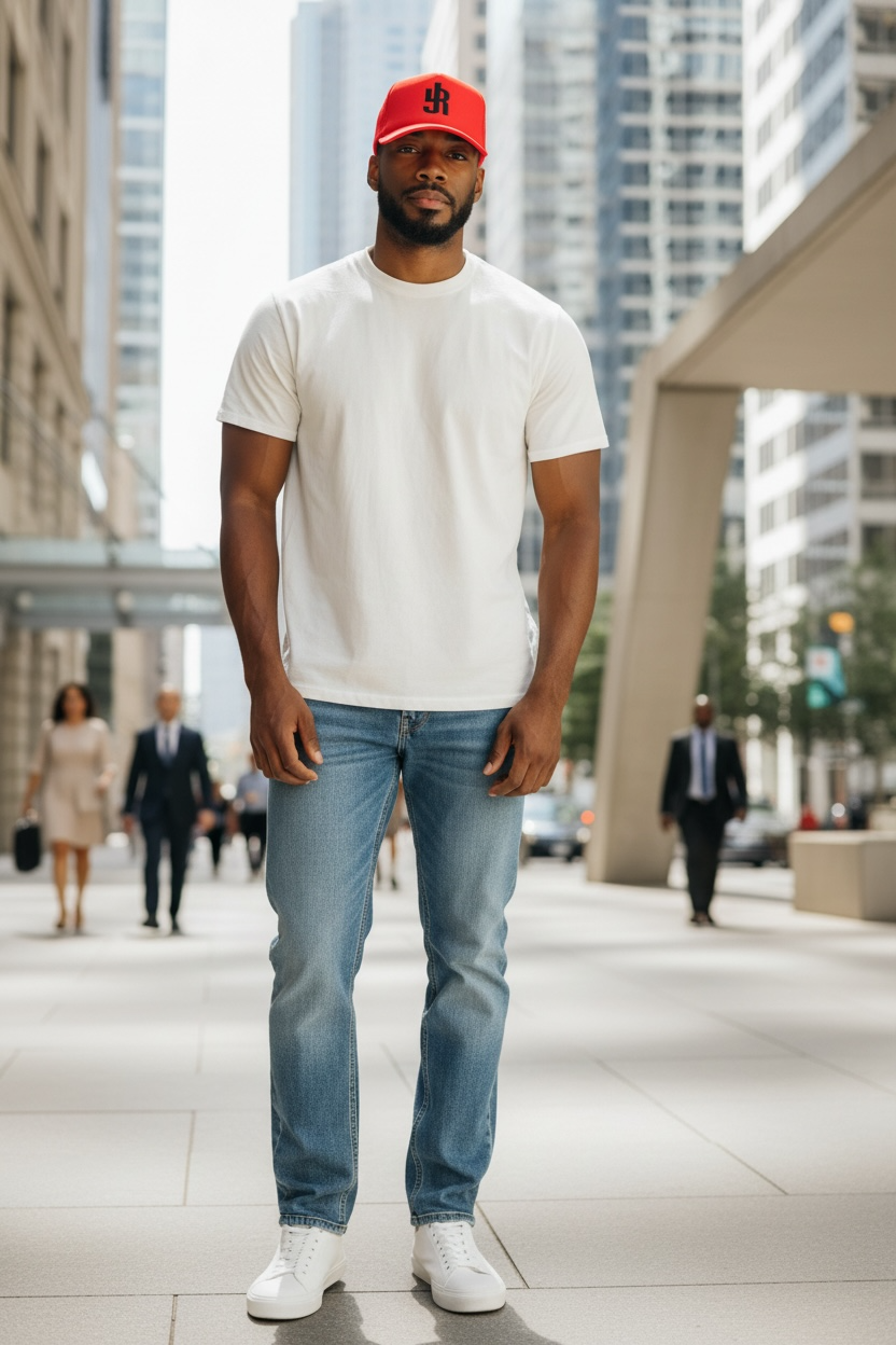 AUTHENTIC EMBROIDERED JLR SNAP BACK