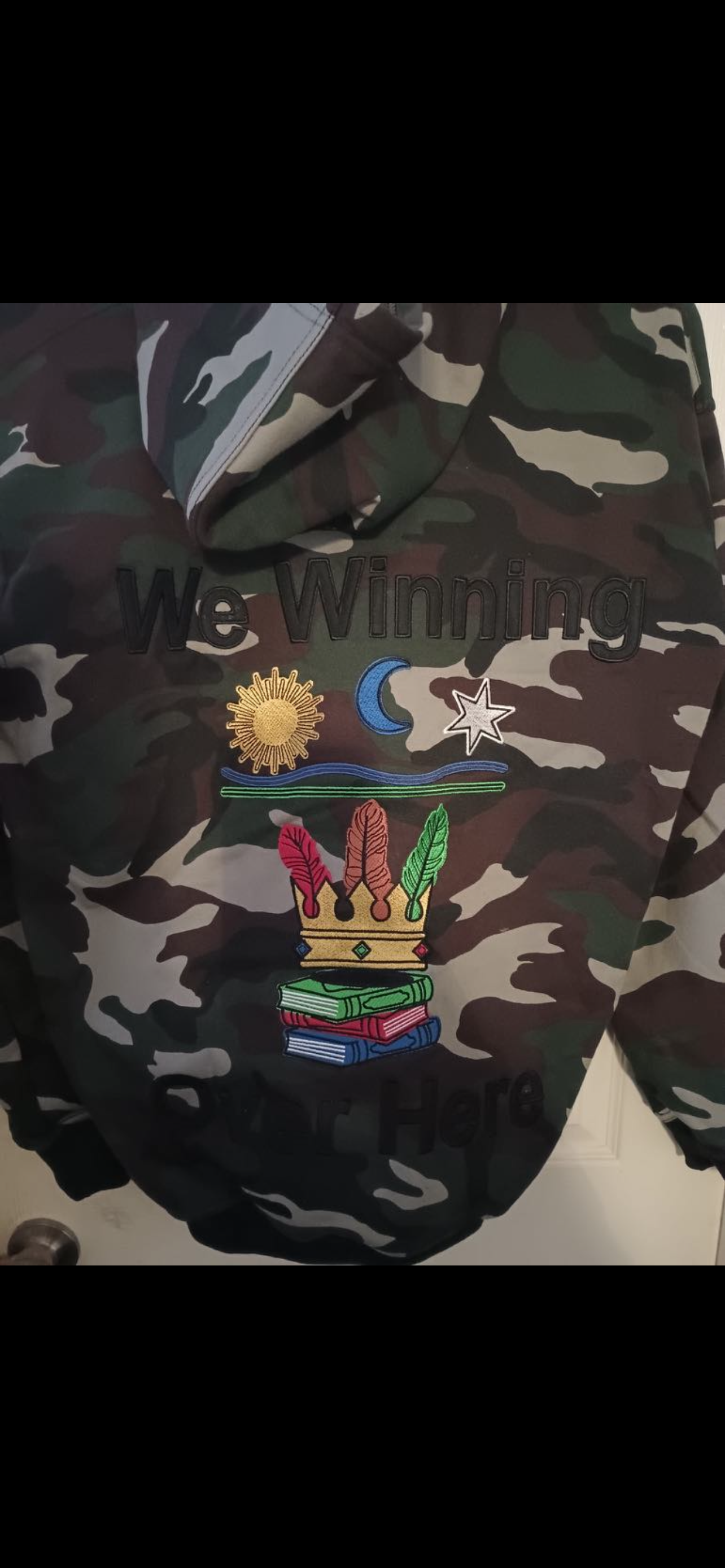 Authentic EMBROIDERED JLR HOODIE