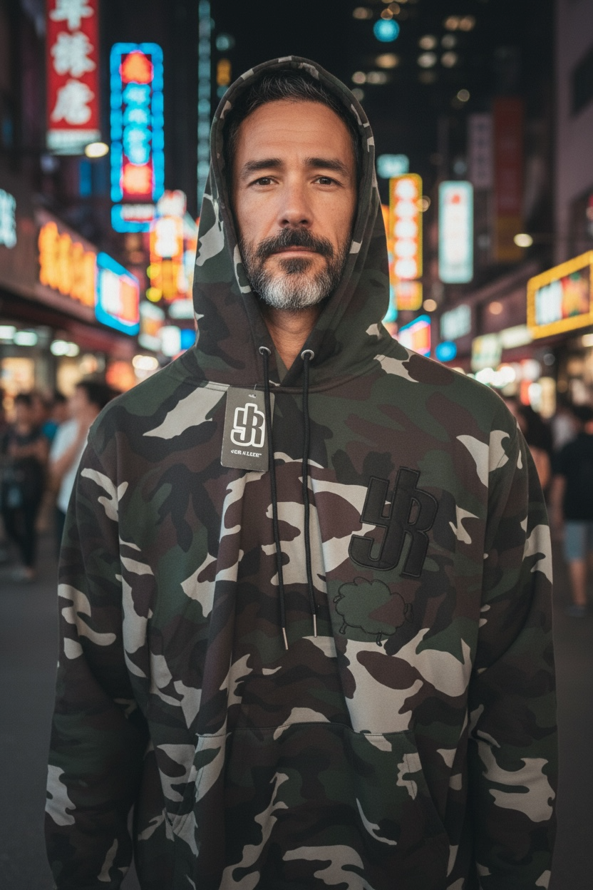 Authentic EMBROIDERED JLR HOODIE