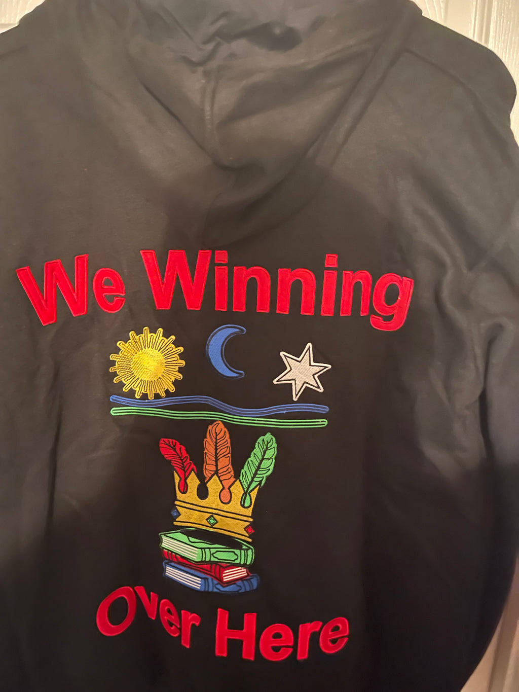 Authentic EMBROIDERED JLR HOODIE