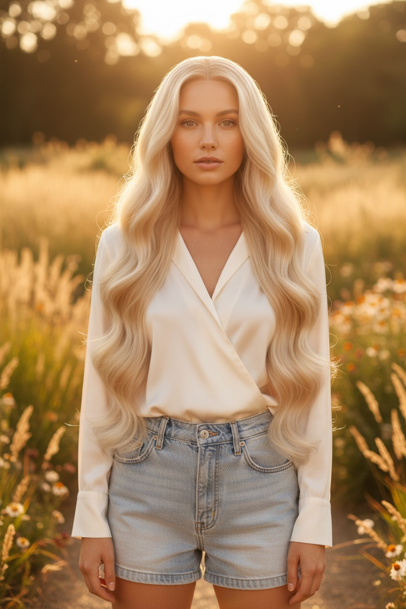 BLONDE(#613) - 26inch HD 13*6 Lace Frontal Wig 180% Density Body Wave