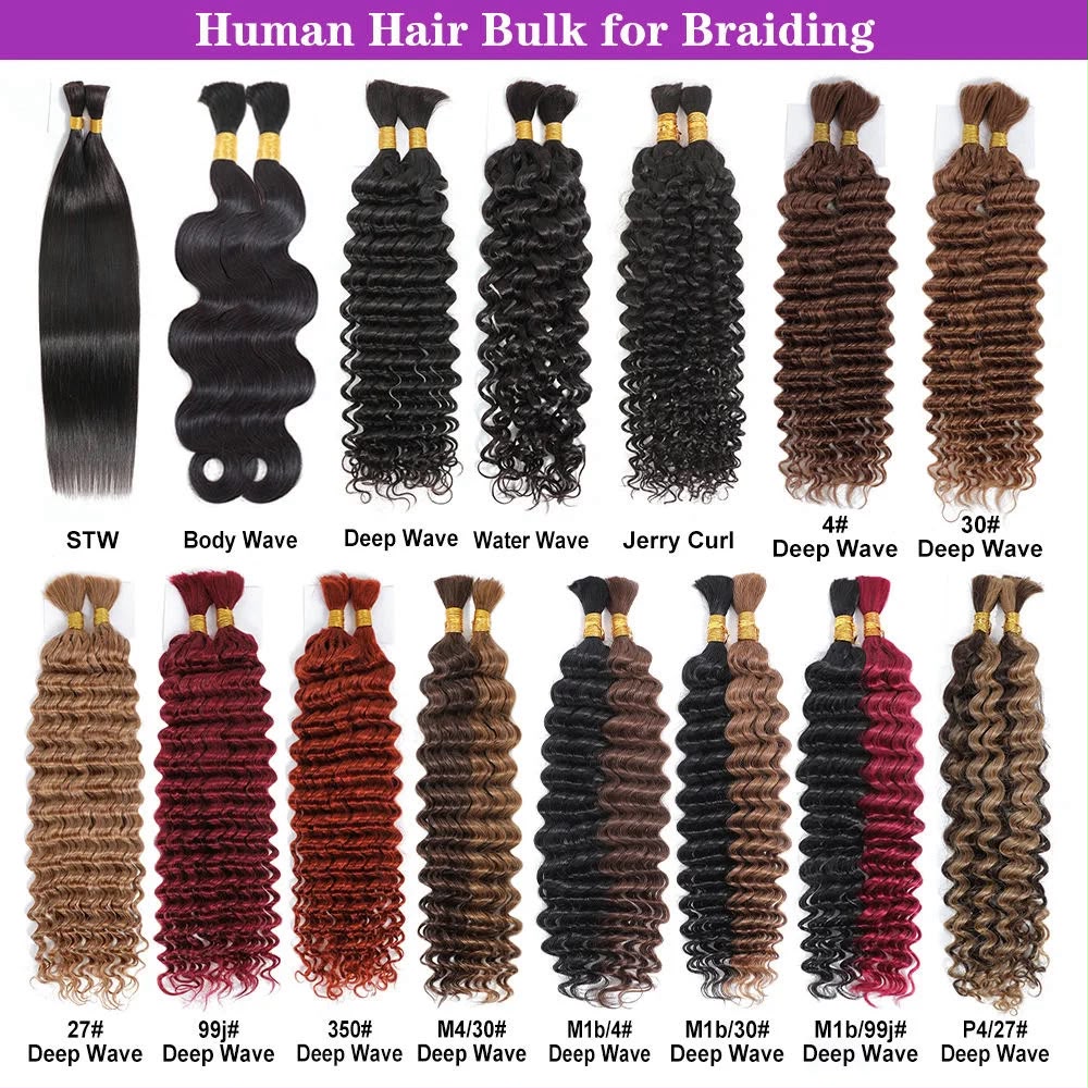 10 inch 100% Human Braiding Hair