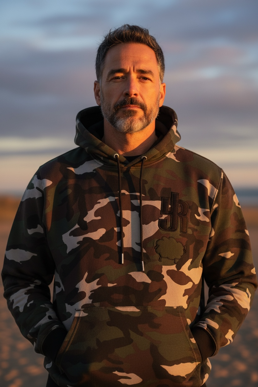 Authentic EMBROIDERED JLR HOODIE