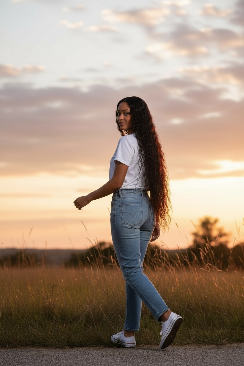 BLACK(#2) - 20inch, 22inch, 24inch Hair Bundles