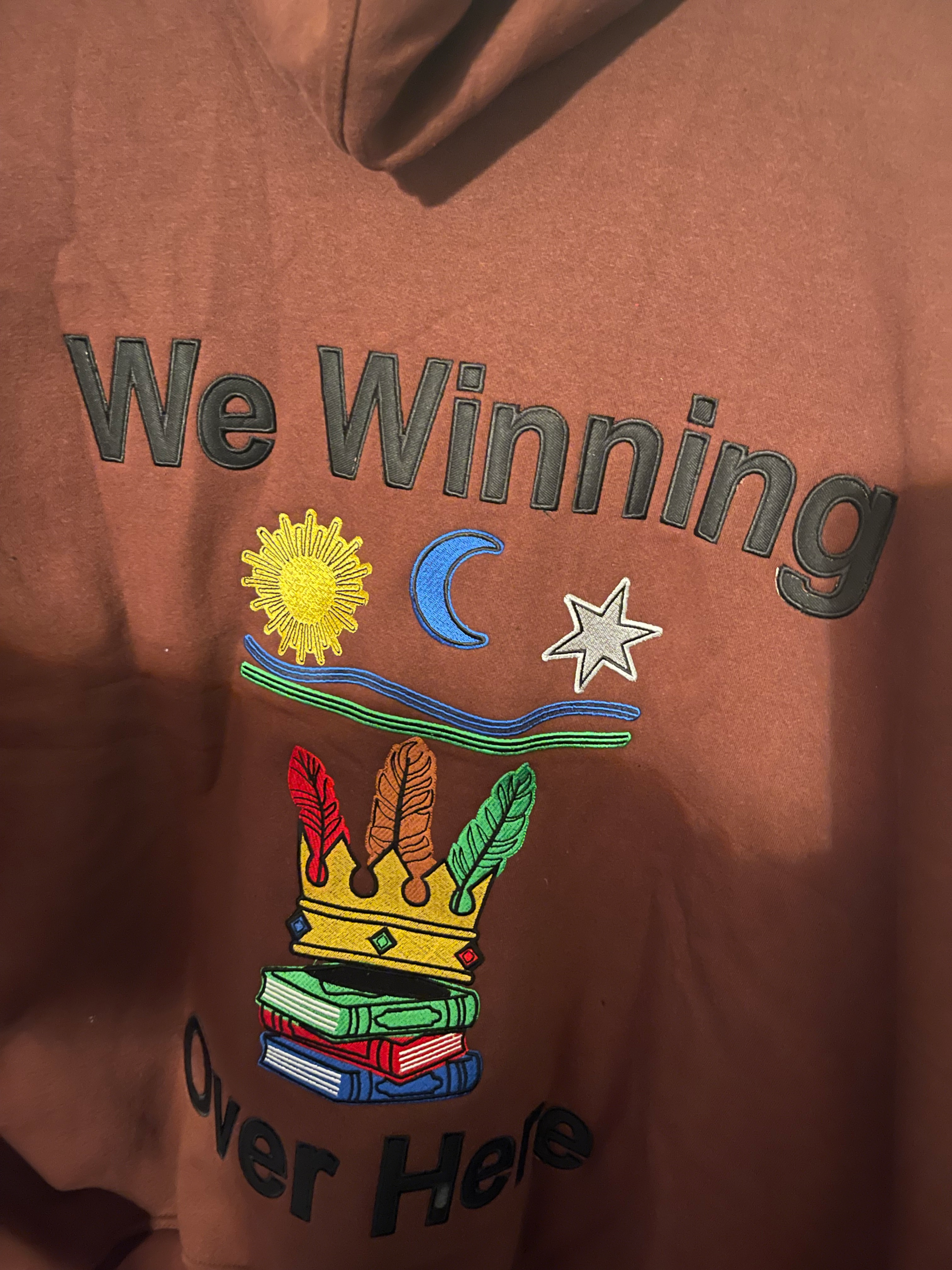 Authentic EMBROIDERED JLR HOODIE