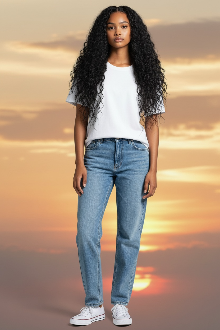 BLACK(#2) - 22inch, 24inch, 26inch Hair Bundles