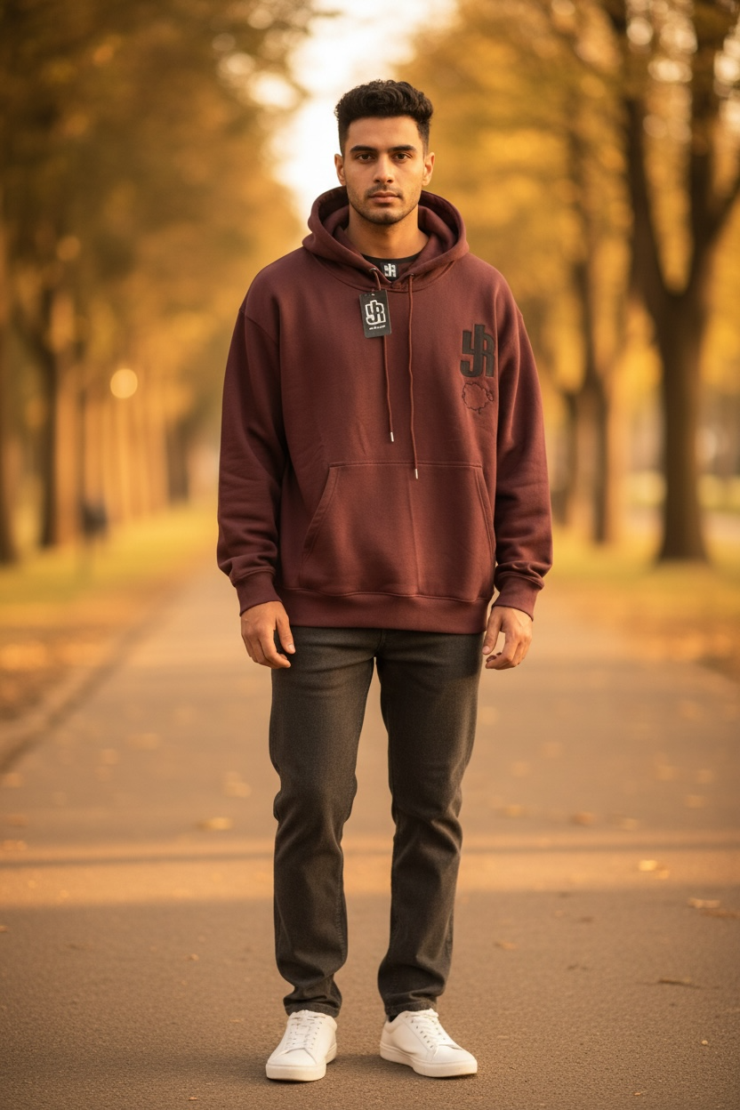 Authentic EMBROIDERED JLR HOODIE