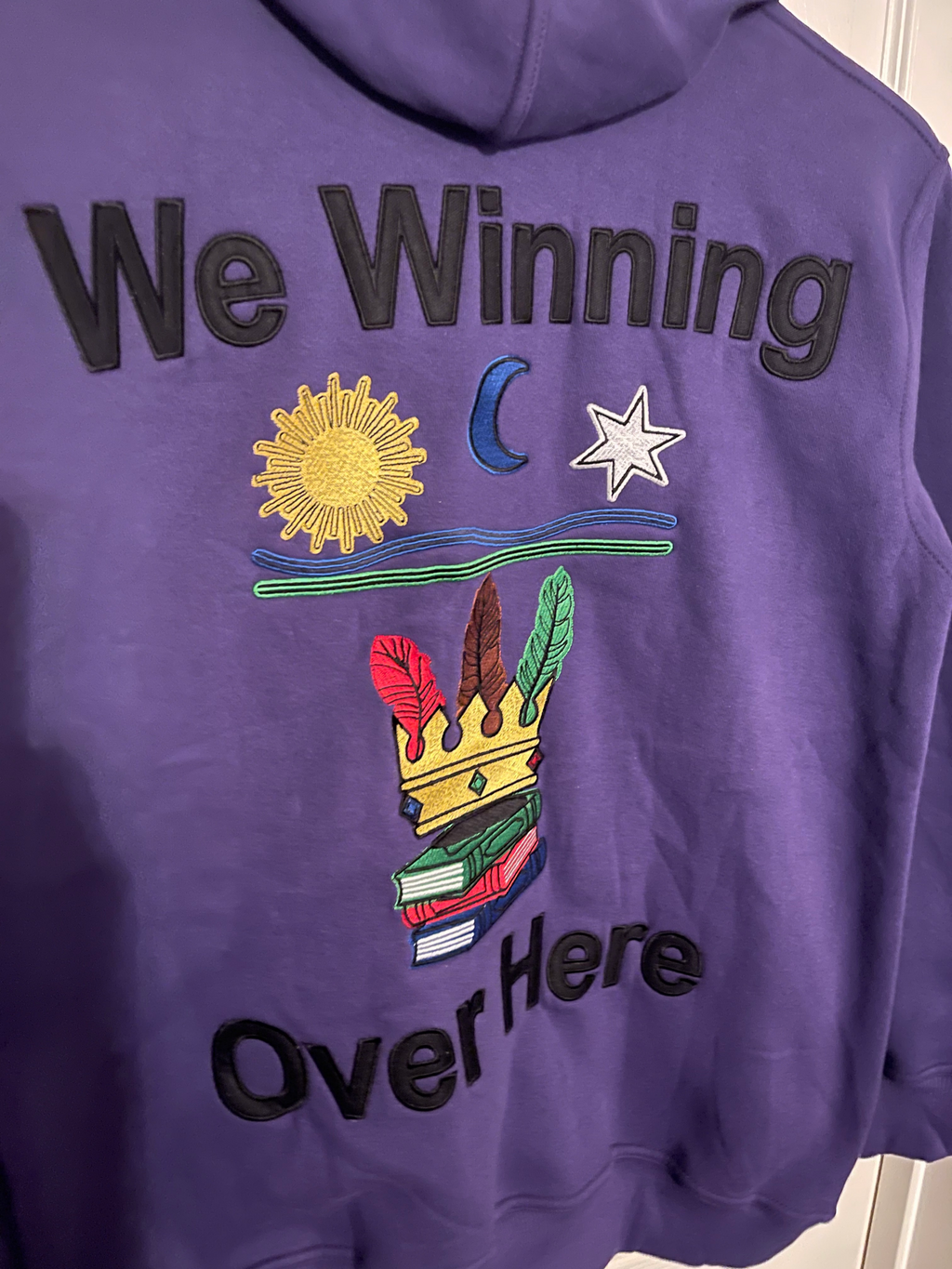 Authentic EMBROIDERED JLR HOODIE