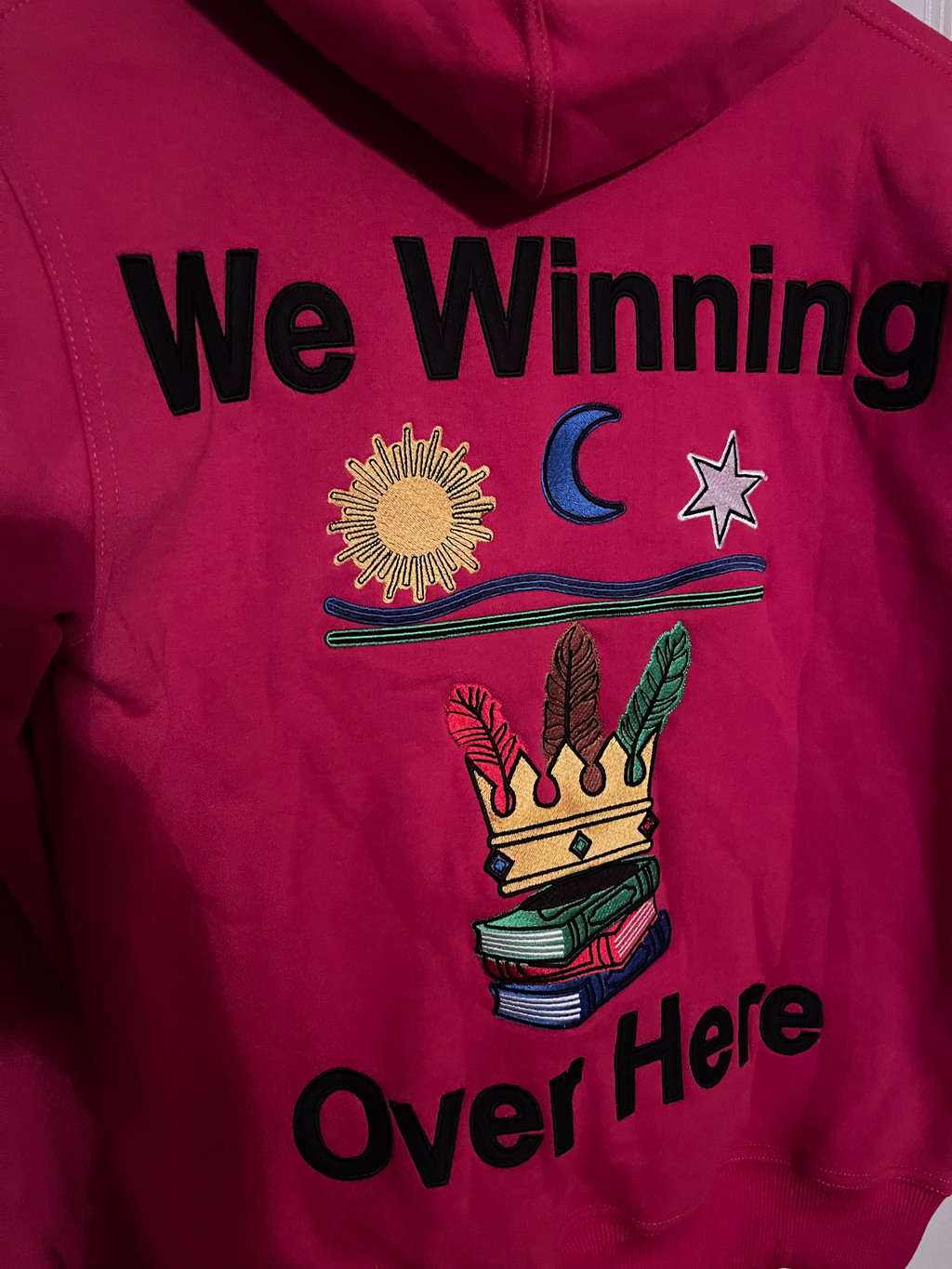 Authentic EMBROIDERED JLR HOODIE