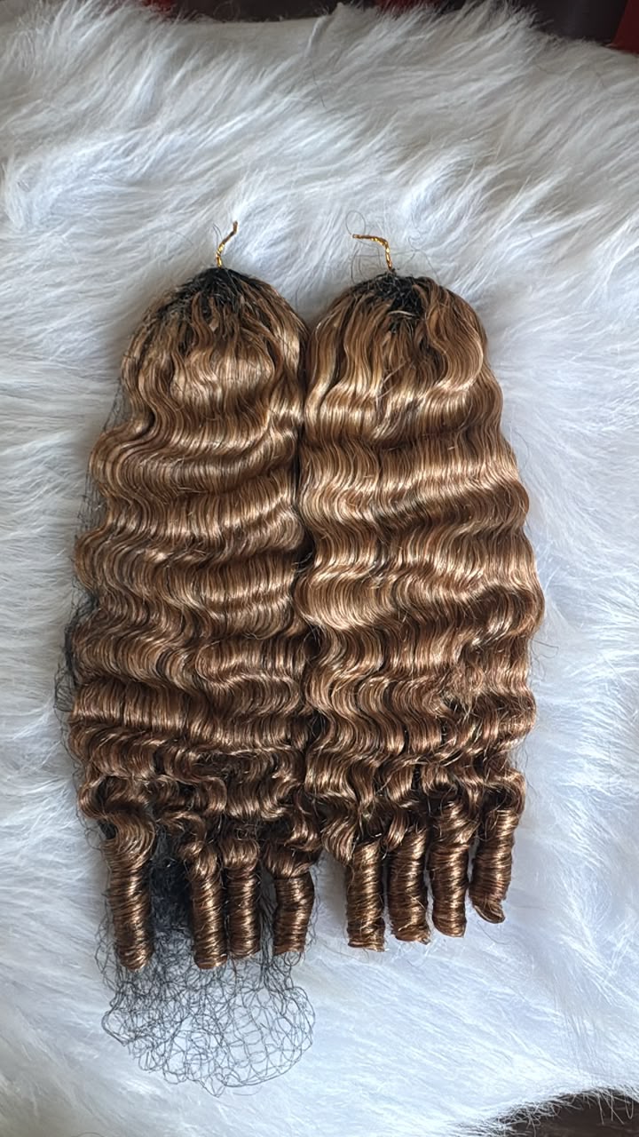 16 inch Feather Crochet Human Hair Extension