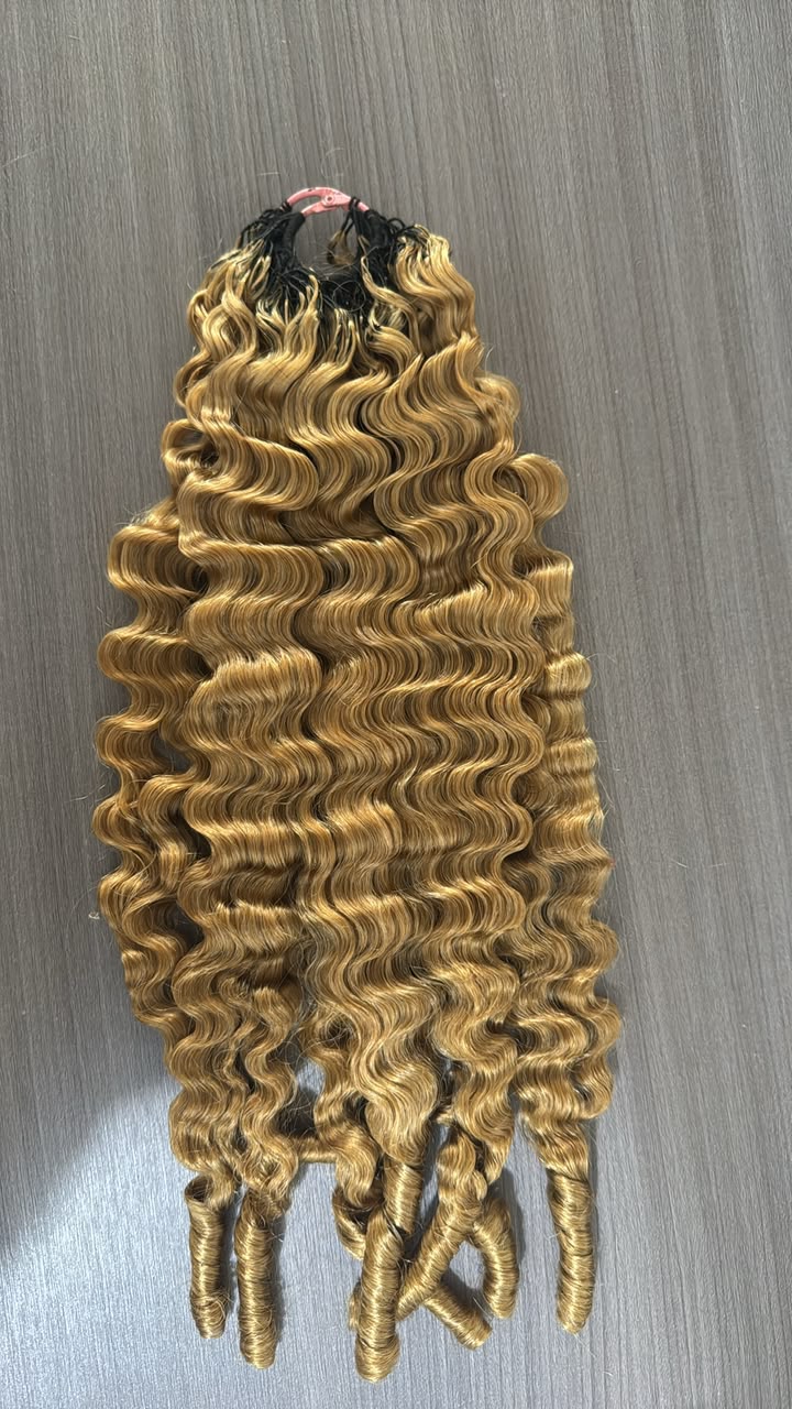 16 inch Feather Crochet Human Hair Extension