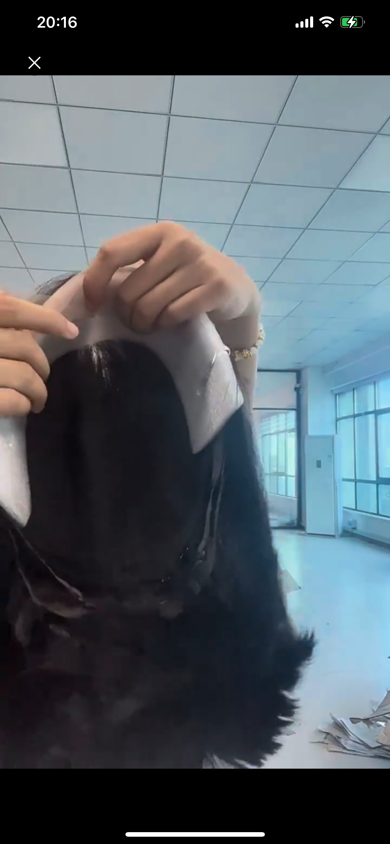 (BLACK#2) - HD 13*6 12inch 180% Density Lace Frontal Wig Straight