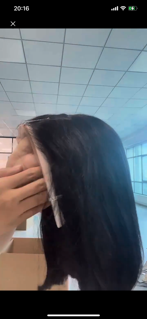 (BLACK#2) - HD 13*6 12inch 180% Density Lace Frontal Wig Straight