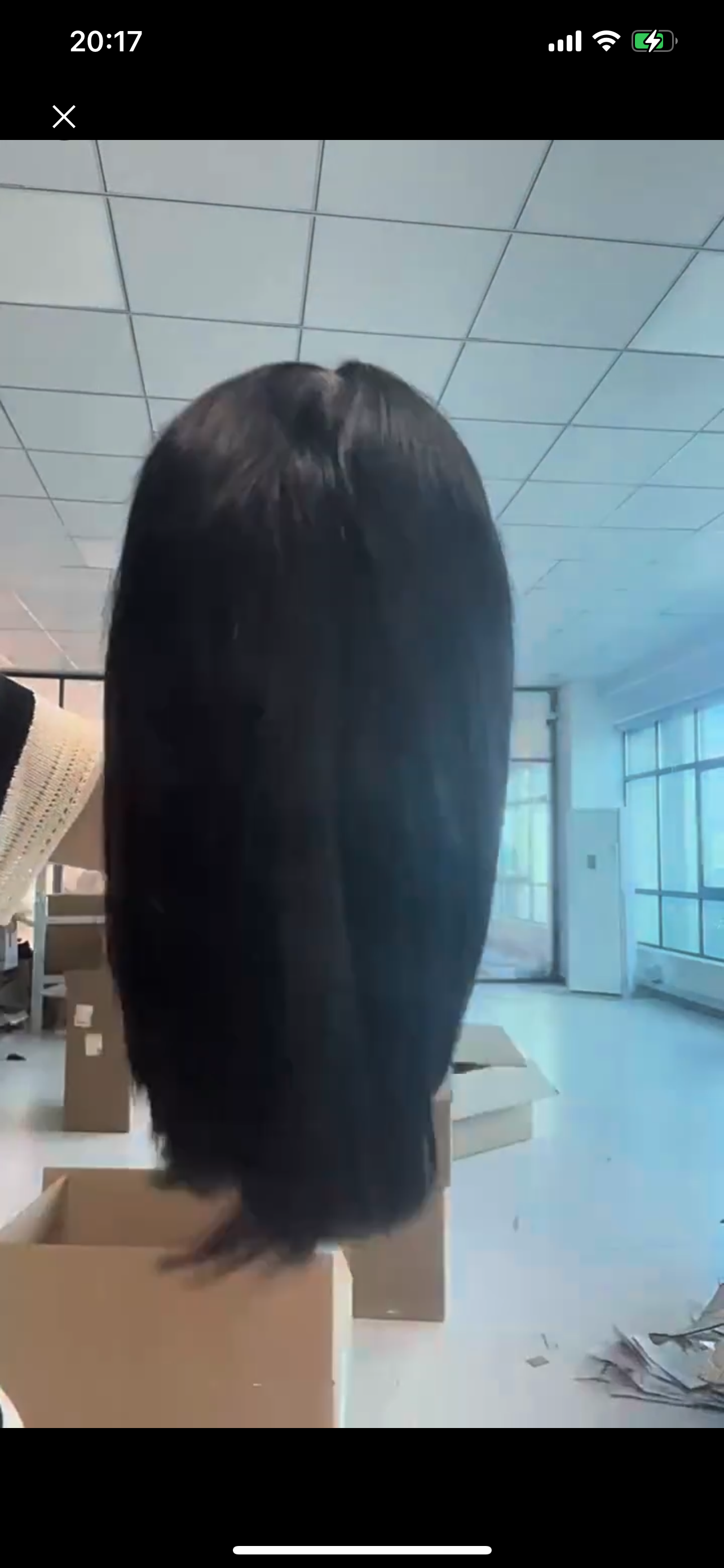 (BLACK#2) - HD 13*6 12inch 180% Density Lace Frontal Wig Straight