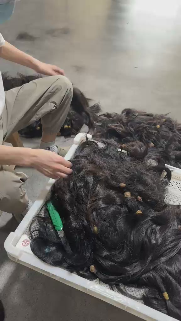 Raw 12 inch Curly Indian Hair Bundle