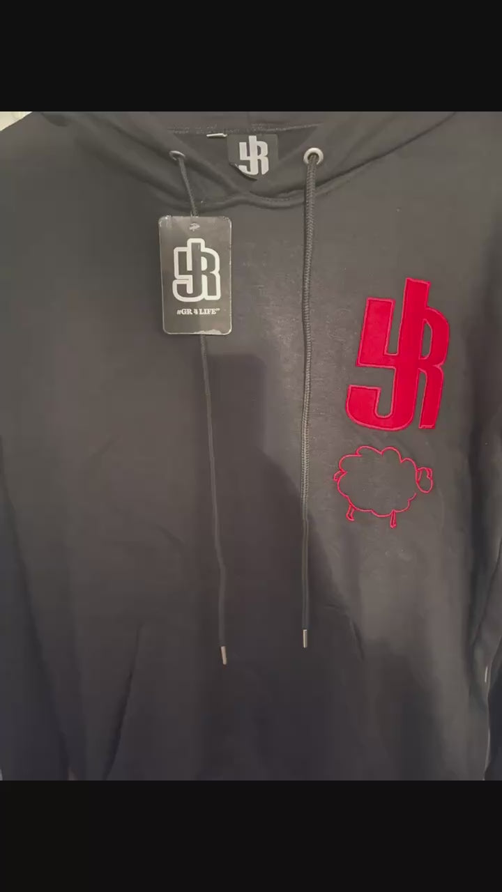 Authentic EMBROIDERED JLR HOODIE