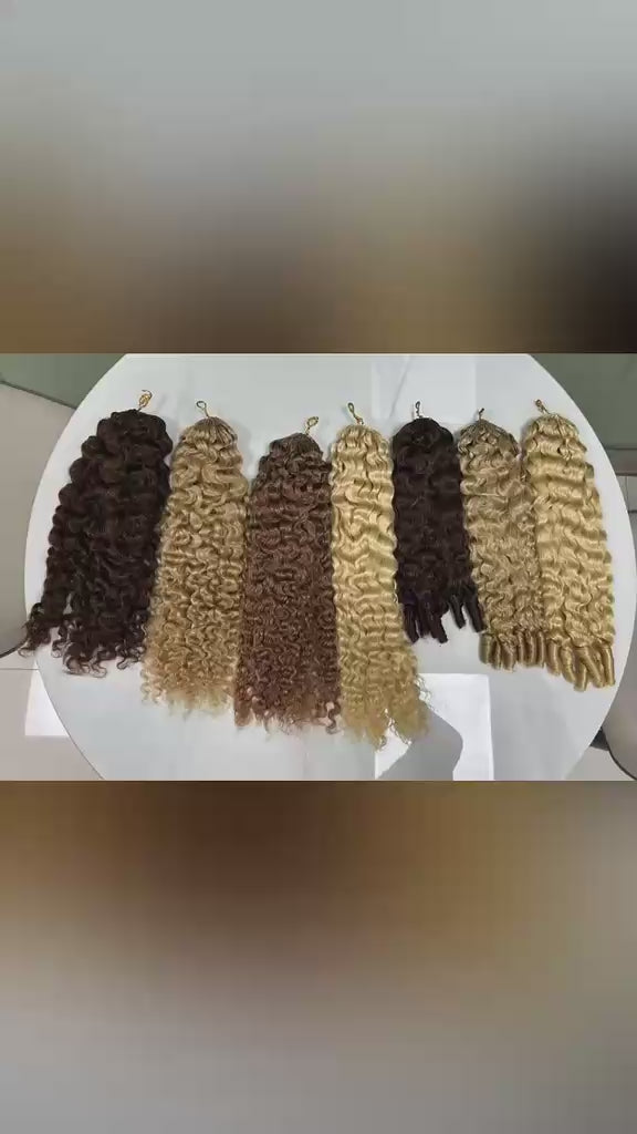16 inch Feather Crochet Human Hair Extension
